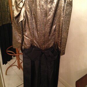 NIGHT DRESS WITH MATCHING SHOES- CUSTOM MADE SIZE 8
